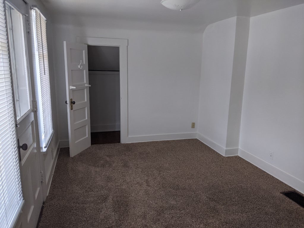 2nd floor bedroom with balcony