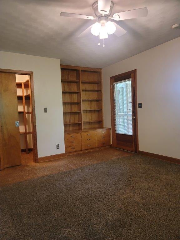 Master Bedroom with Built ins